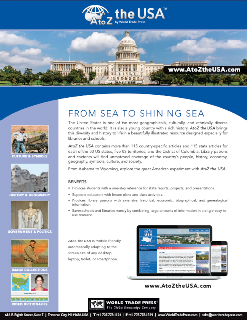ABC the USA product sheet cover page